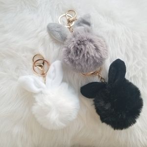 Accessories - Bunny ear pom poms Accessories - Bunny ear pom poms